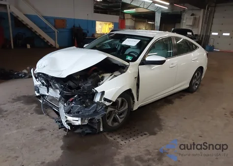 2019 Honda Insight Ex from USA, damaged, VIN 19XZE4F52KE004774